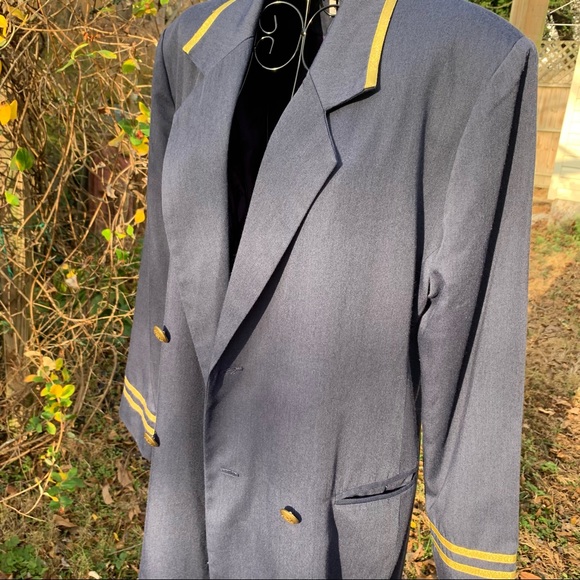 Vintage Stephanie Cueller Military Inspired Trench - Picture 6 of 15